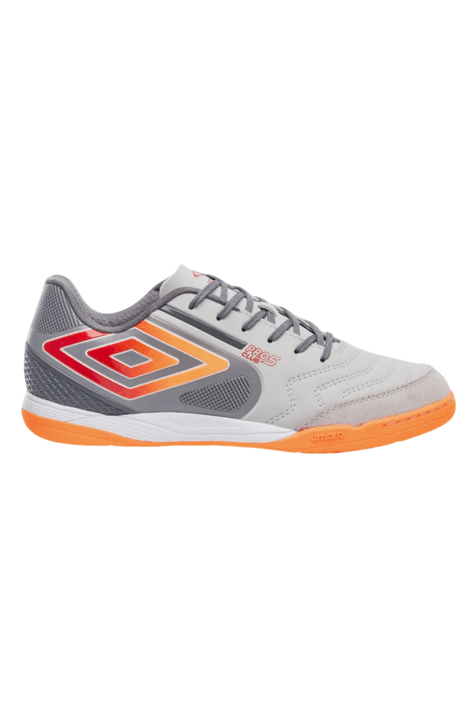 Chuteira Futsal Umbro Pro 5 Bump Club Masculino U01fb042-886 Cinza