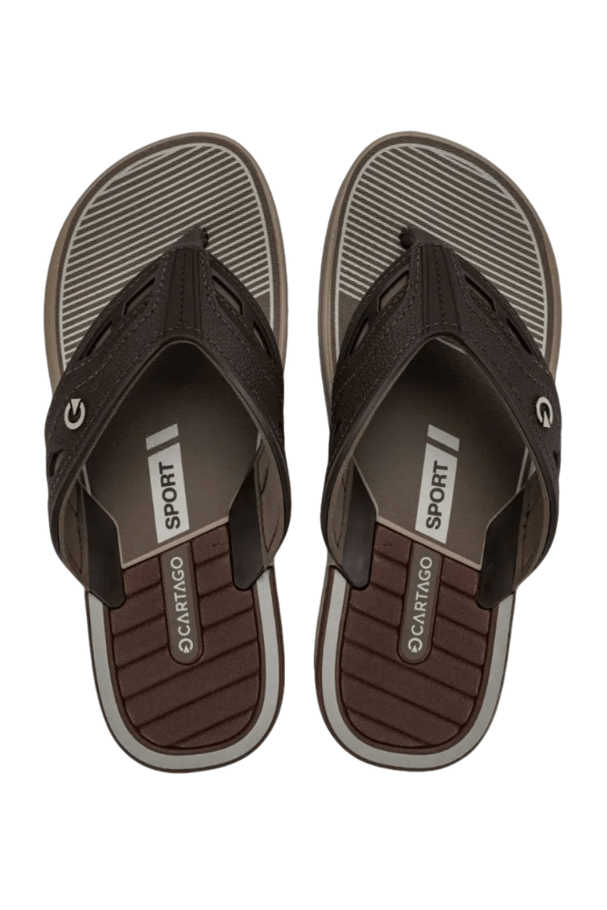 Chinelo-Cartago-12158-Bm370-Marrom