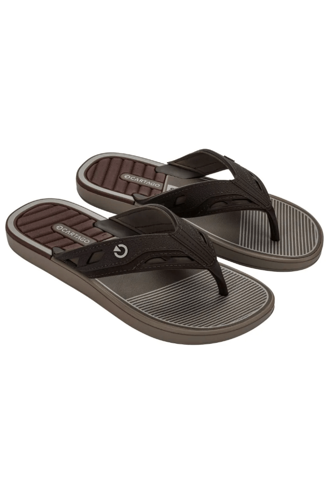 Chinelo-Cartago-12158-Bm370-Marrom