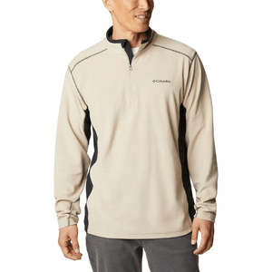 Blusão Fleece Columbia Klamath Range Ii Half Zip 1352471 Off-White