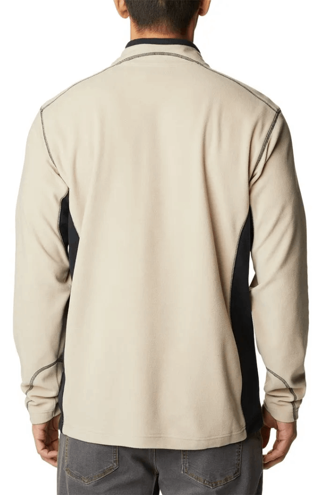 Blusao-Fleece-Columbia-Klamath-Range-Ii-Half-Zip-1352471-Off-White