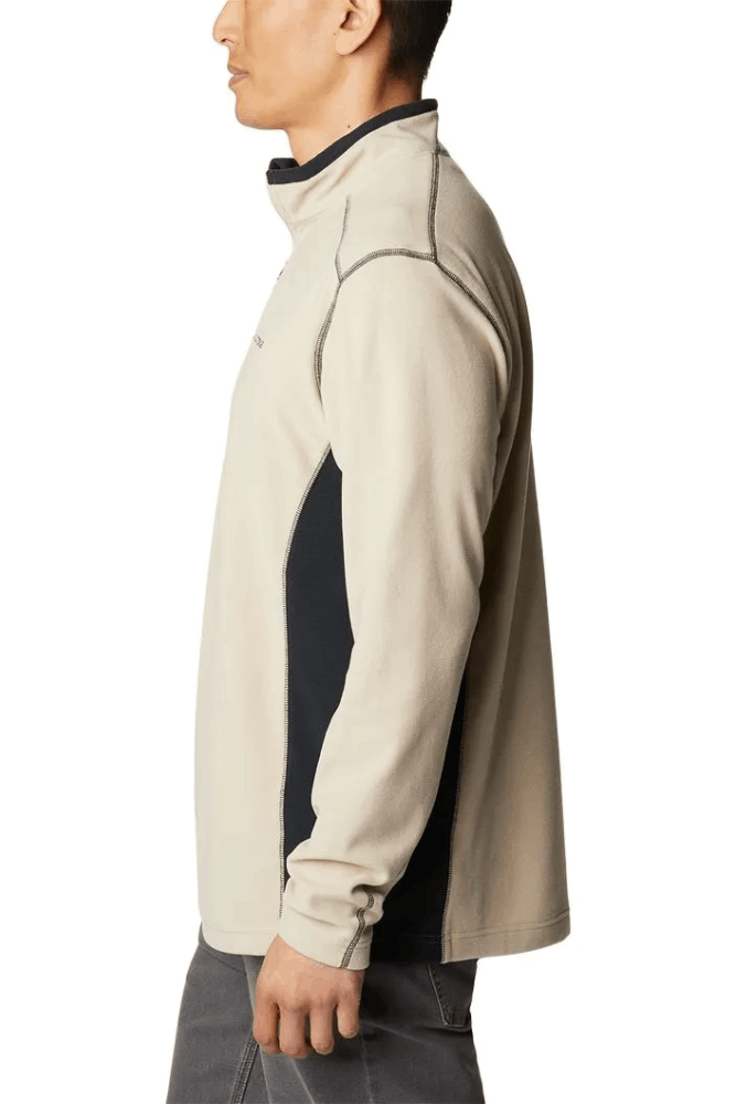 Blusao-Fleece-Columbia-Klamath-Range-Ii-Half-Zip-1352471-Off-White