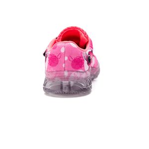 Tênis Crik Luz Led Infantil Fecho Em Velcro 06-St Rosa
