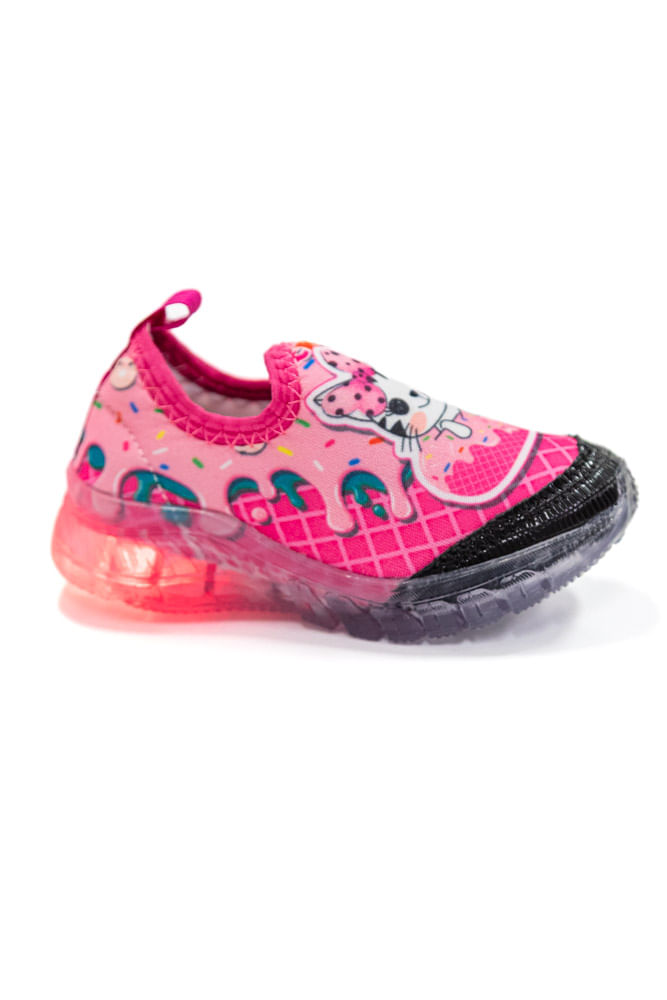 Tenis-Crik-X8-Gatinho-Rosa
