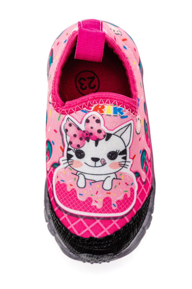 Tenis-Crik-X8-Gatinho-Rosa