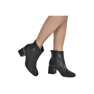 Bota Ankle Boot Via Marte 243-005-01 Preto