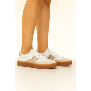 Tênis Vizzano Casual Feminino Cadarço 1444.100 Branco