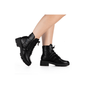 Bota Coturno Dakota Da772-01 Preto