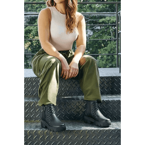 Bota Kolosh Coturno Feminina Calce Fácil C3370-06 Preto