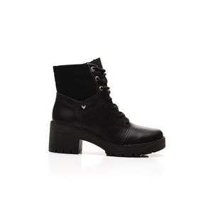 Bota Mississipi Coturno Feminino Cadarço Ma082 Preto