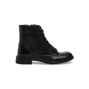 Bota Santa Lolla Cano Curto Feminina Em Couro 8400.2f4b.0346 Preto
