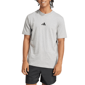 Camiseta Adidas Essentials Masculina Malha Jf1091 Cinza