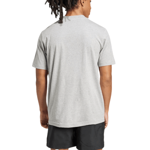 Camiseta Adidas Essentials Masculina Malha Jf1091 Cinza