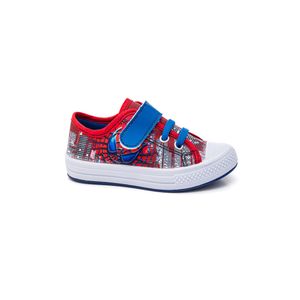 Tênis Star Chic Casual Infantil Menino Velcro 4026 Vermelho