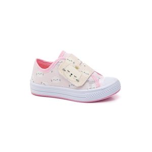 Tênis Star Chic Casual Infantil Menina Velcro 4069 Rosa