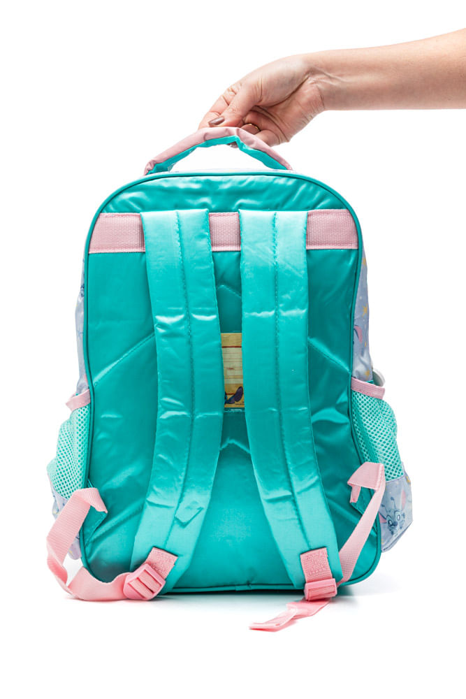 Mochila-De-Costas-Luxcel-Stitch-Disney-Is42401sc-Azul