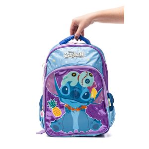 Mochila De Costas Luxcel Stitch Disney Is42401sc Violeta