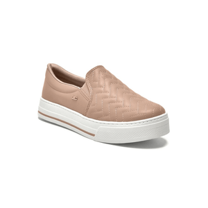 Tenis Slip On Via Marte 027-028-06 Bege
