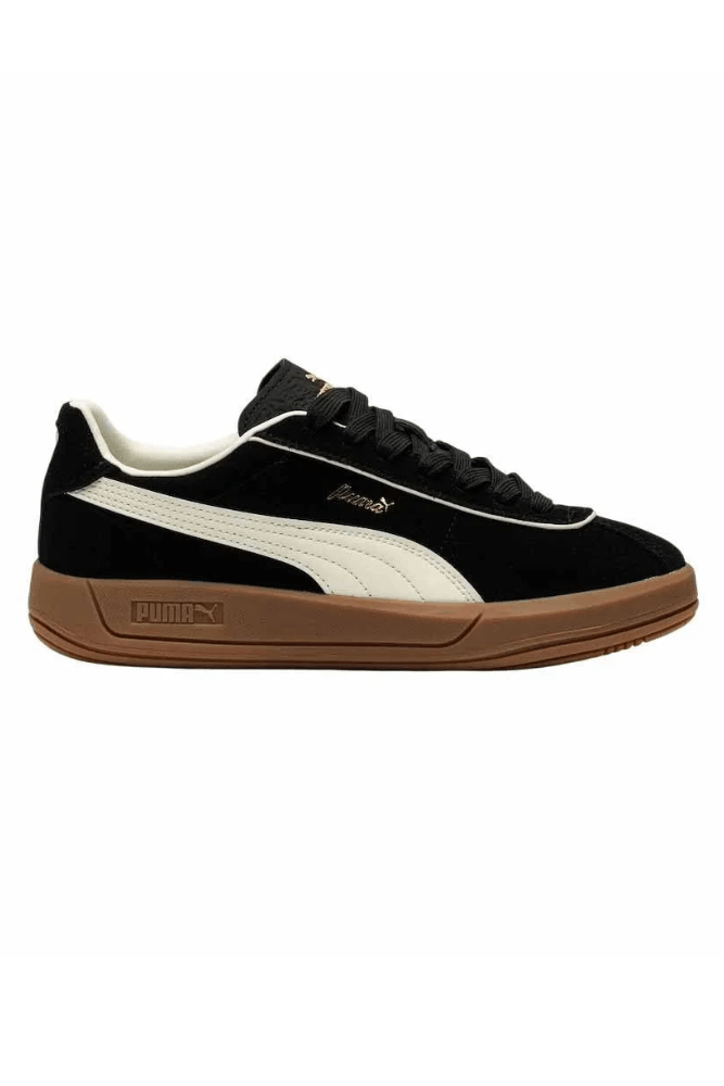 Tênis Puma Club Klassika Sd Feminino Camurça 400718 02 Preto