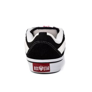 Tenis Mode On Casual Unissex Camurça  Bx2026-01 Preto