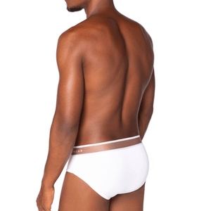 Cueca Lupo Slip Algodão Com Elastano 415-005 Branco