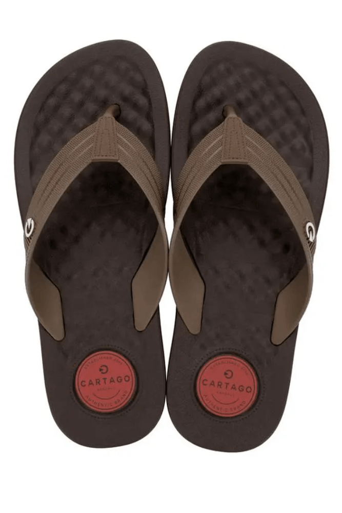 Chinelo-Cartago-Arizona-Light-Masculino-12517-Bo212-Marrom