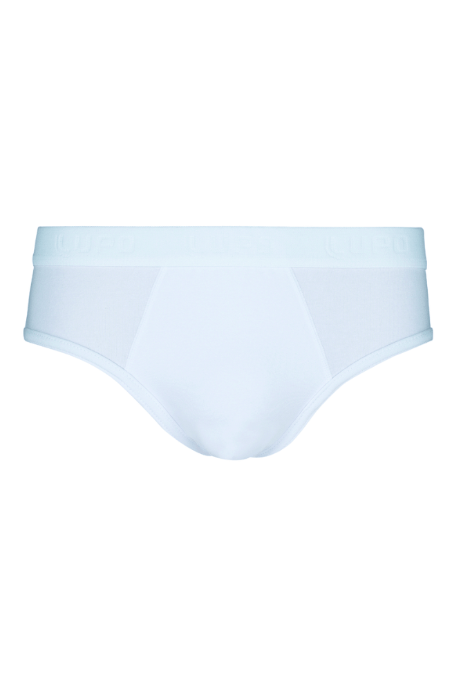 Cueca Lupo Slip Algodão Com Elastano 485-002 Branco