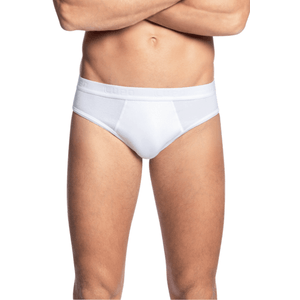 Cueca Lupo Slip Algodão Com Elastano 485-002 Branco