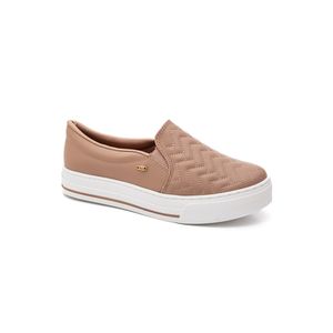 Tenis Slip On Via Marte 027-028-06 Bege