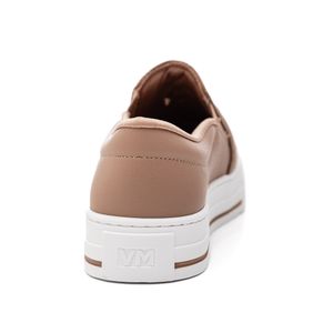 Tenis Slip On Via Marte 027-028-06 Bege