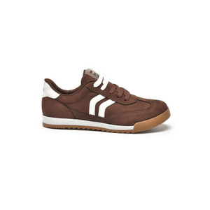 Tênis Via Marte Casual Feminino Nobuck 237-001-01 Marrom