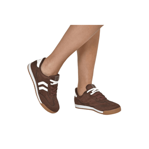 Tênis Via Marte Casual Feminino Nobuck 237-001-01 Marrom