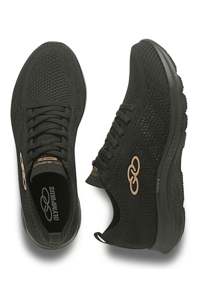 Tenis-Olympikus-Ultraleve-130g-Feminino-Caminhada-Preto