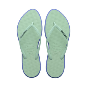 Chinelo De Dedo Havaianas Slim Point Verde