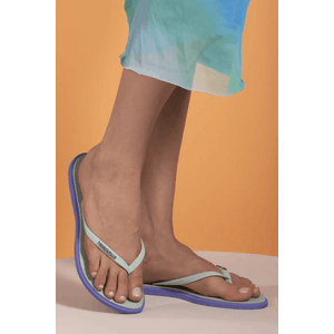 Chinelo De Dedo Havaianas Slim Point Verde