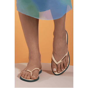 Chinelo De Dedo Havaianas Slim Point Amarelo