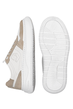 Tenis-Democrata-Ela-Block-Feminino-Couro-616101-002-Bege