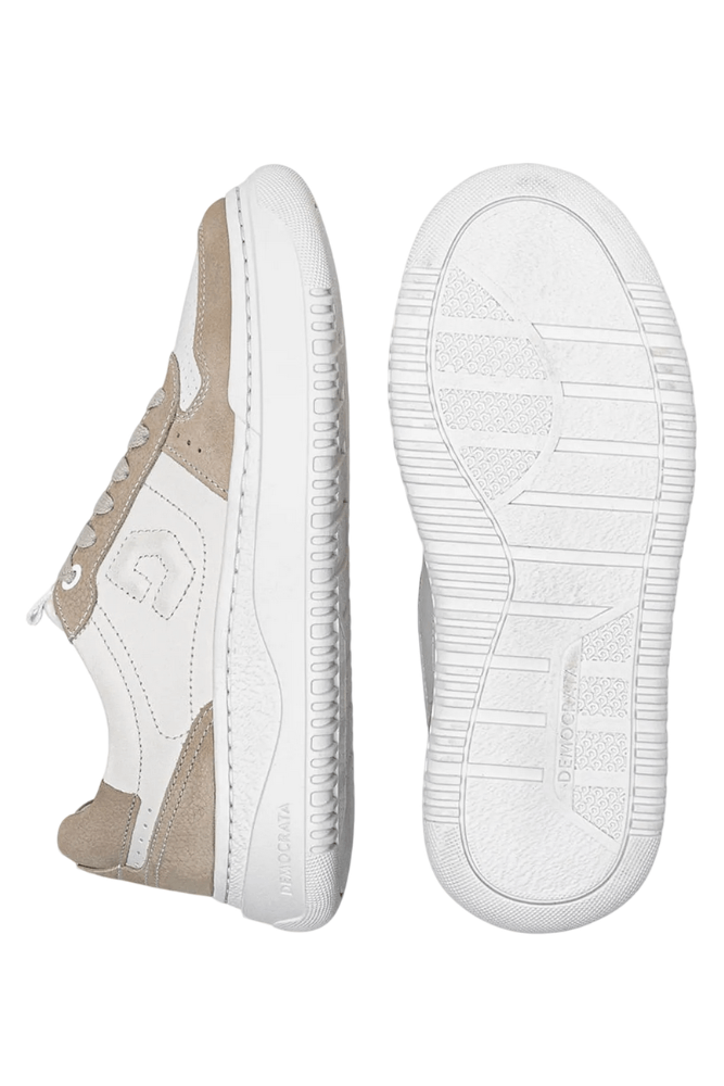Tenis-Democrata-Ela-Block-Feminino-Couro-616101-002-Bege
