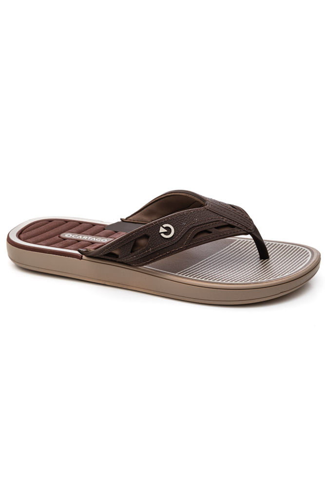 Chinelo-Cartago-12158-Bm370-Marrom