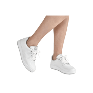 Tênis Via Marte Casual Feminino Cadarço 076-002 Branco