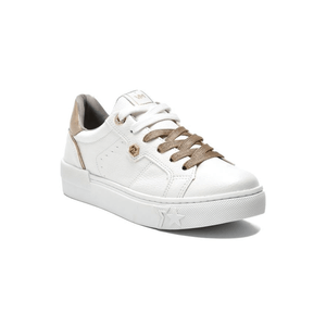 Tênis Via Marte Casual Feminino  New Floater 121-001-02 Branco