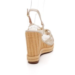 Sandália Vizzano Espadrille Feminina Anabela 6283.506 Off-White