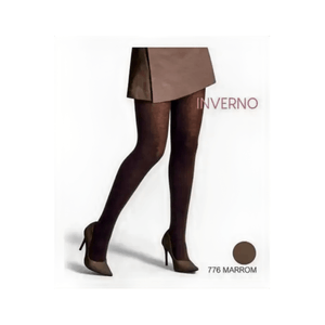 Meia-Calça Selene Fio 40 Feminina Opaca 9650.001 Marrom