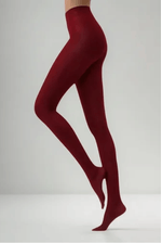 Meia-Calca-Selene-Fio-40-Feminina-Opaca-9650.001-Vermelho