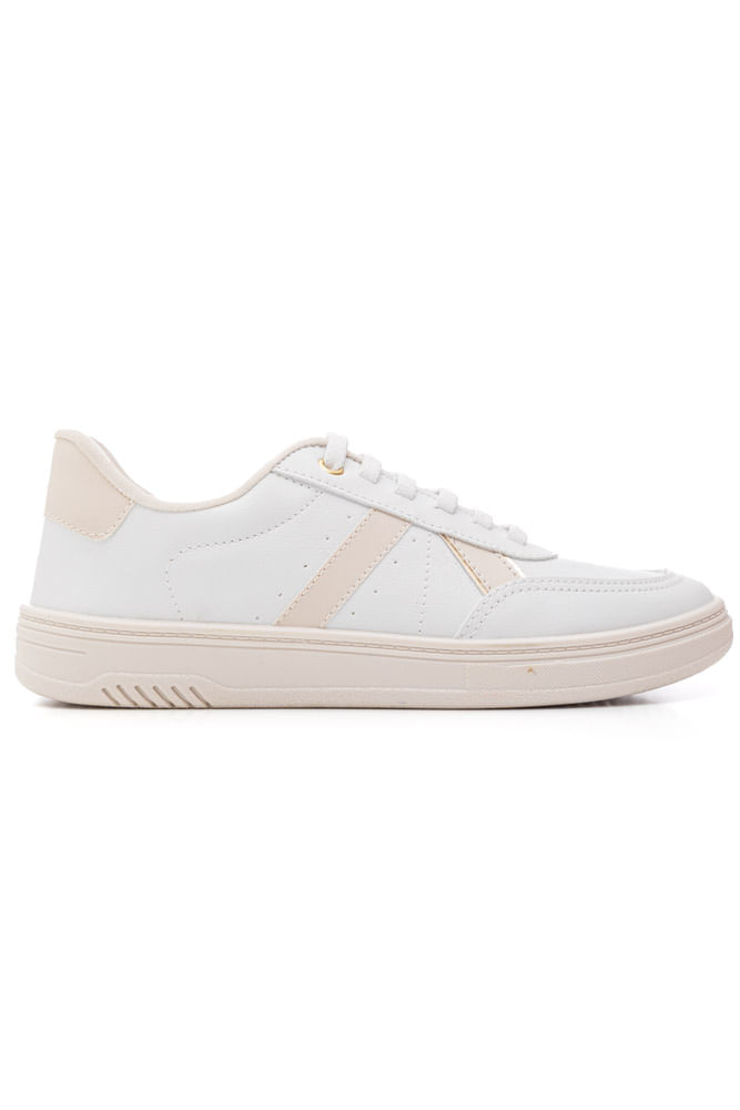 Tênis Izalu Casual Feminino Faixa 26070iz Branco