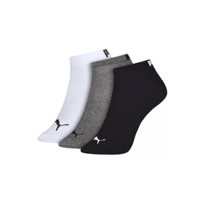Kit 3 Pares Meia Cano Baixo Puma 4520.001 Sortido