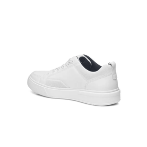O Tênis Pegada Casual Masculino Em Couro 111902-01 Branco