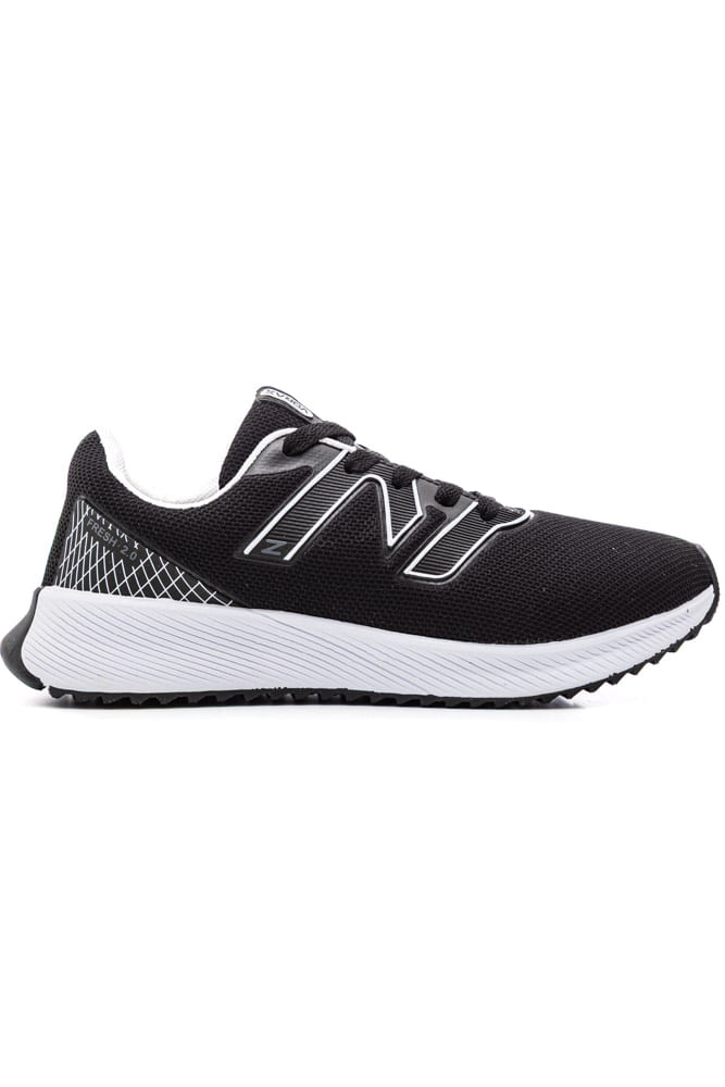 Tênis Vorax Caminhada Masculino Em Nylon Sintético 130rb2 Preto