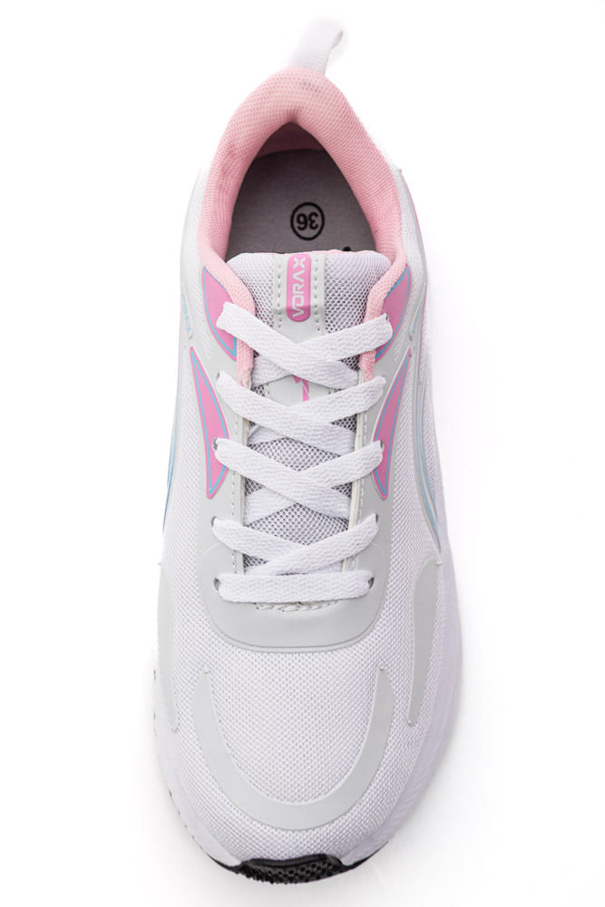 Tenis-Vorax-Caminhada-Feminino-Em-Nylon-Sintetico-130bf110-Branco