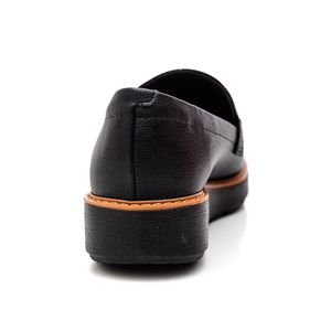 Sapato Modare Ultra Conforto Mocassim Feminino Napa 7400.103 Preto